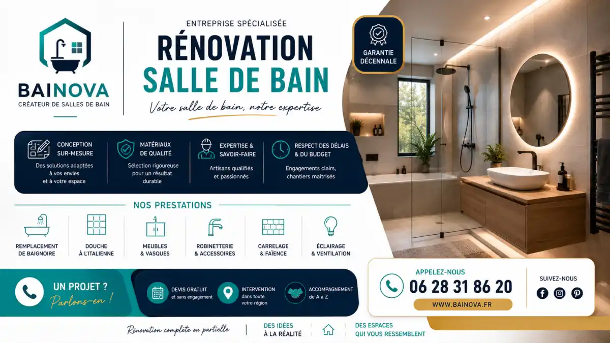 Rénovation salle de bain à La ciotat